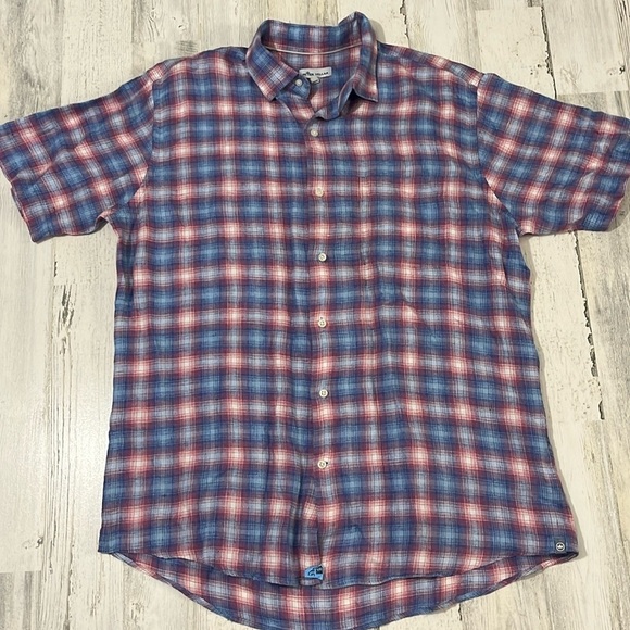 Peter Millar Other - Peter Millar Linen Button Down Size Large